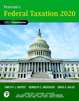 Test Bank for Pearson’s Federal Taxation 2020 Comprehensive 33rd Edition By Rupert 