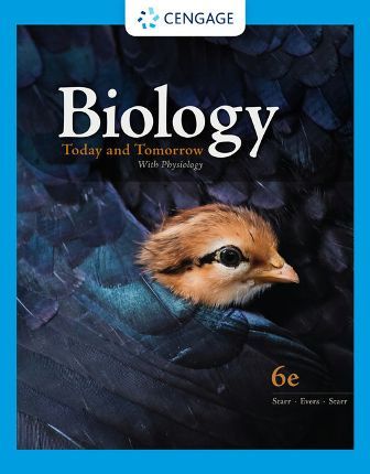 Test Bank for Biology Today and Tomorrow With Physiology 6th Edition Starr