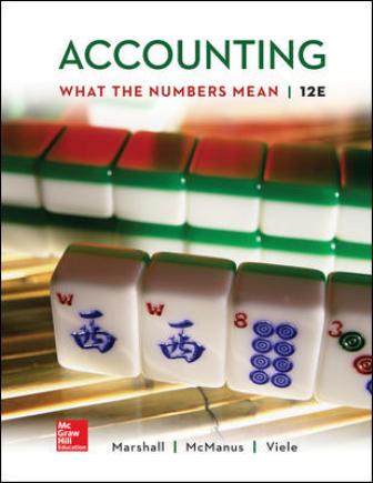 Solution Manual for Accounting: What the Numbers Mean 12th Edition Marshall