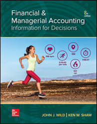 Solution Manual for Financial and Managerial Accounting 8th Edition Wild