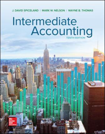 Test Bank for Intermediate Accounting 10th Edition Spiceland
