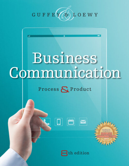 Test Bank for Business Communication Process and Product, 8th Edition Mary Ellen Guffey