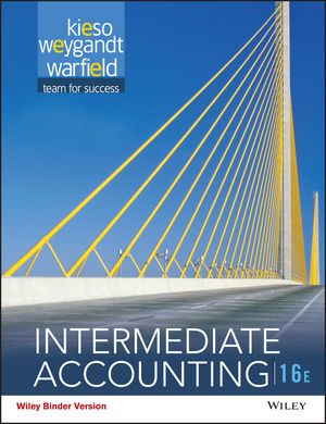 Test Bank for Intermediate Accounting, 16th Edition Donald E. Kieso