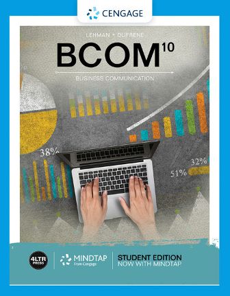 Test Bank for BCOM 10th Edition Lehman