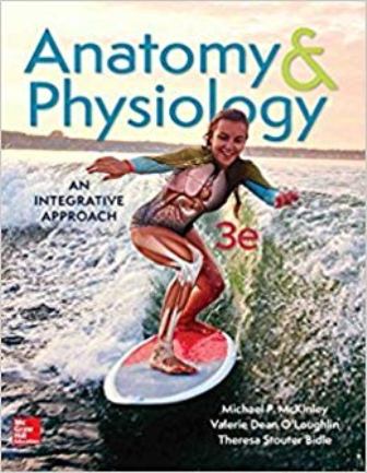 Solution Manual for Anatomy & Physiology: An Integrative Approach 3rd Edition by McKinley 